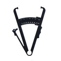 Body Fat Caliper, Fat Measure Clipper Combo with Body Fat Percentage Measure Chart, Accurately Measuring Body Fat for Men and Women