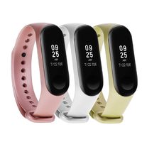 Tkasing Band for Xiaomi 3/Xiaomi 4 Smartwatch Wristbands Replacement Accessaries Straps Bracelets for Mi3/Mi4 (Not for Mi1/2) (Rose Gold/Silver/Champagne Gold)