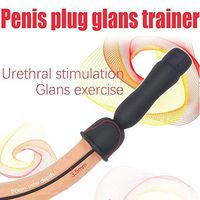 USLIEAN Stǐmúlatión 10 Frequency Rechargeable Electric Automatic Vǐbration Horse Eye ÚrÈthrǎl Tube P-ênís P-lúg U-rèthrál D-ílátórs Male Silicone Sounds Uřêthřal Male Therapeutic Pleasure Toy