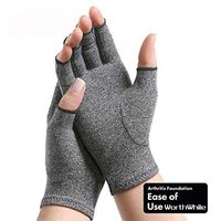 Compression Arthritis Gloves Wrist Support Cotton Joint Pain Relief Hand Brace Women Men Therapy Wristband,2pairs,M