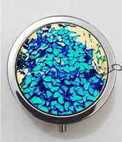 BlackKey Butterfly Tree 3-Compartment Decorative Pocket Gift Box Case Organizer for Pill, Color 1 -784