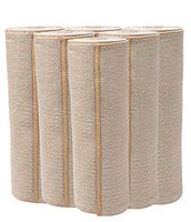 GT 6" Soft Woven Cotton Bandage with Single Hook & Loop Closure - Beige, 6 Pack