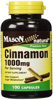 Cinnamon 1000 Milligrams 100 Capsules