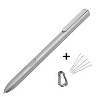 Tab S3 Stylus S Pen for Samsung Galaxy Spen 9.7 SM-T820 SM-T825 T827 EJ-PT820BBEGUJ Touch Screen Replacement for Samsung Stylus S Pen Stylet for Tab S3/Tab A/Note/Galaxy Book+Tips/Nibs(Sliver)