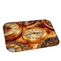 MG554zy0 Retro Compass Watch Map Soft Home Bathroom Anti-Slip Door Mat Table Rug Carpet Retro Compass Watch Map Soft Home 4#