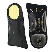 Nanosole Bal Arch Insole, Orthotic Arch Support Air Cushioning Anti-Fatigue for Men - Black