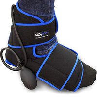 MEDiBrace Ankle Ice Gel Pack Cryotherapy Injury Cuff Superior Cold Compression Therapy for Sports Professionals Universal Fit