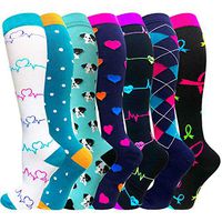 Compression Socks Women & Men - Best Medical for Running, Athletic Sports, Nurses, Flight Travel, Pregnancy