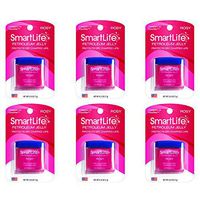 SmartLife Petroleum Jelly Mini Tub, Rosy, (Pack of 6)