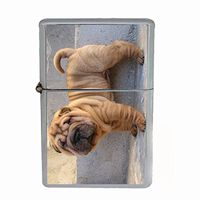 Dog Shar Pei Dual Torch Lighter