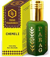 Parag Fragrances Chemeli Attar 1 Tola / 12ml (Crystal Series) (Limited Time Launching Offer Pack) Natural Distiled Attar/Alcohol Free Attar/Long Lasting Attar