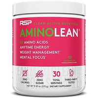 RSP AminoLean - All-in-One Pre Workout, Amino Energy, Weight Management Supplement with Amino Acids, Complete Preworkout Energy for Men & Women, Watermelon, 30 (Packaging May Vary)