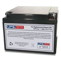 Discover D12260 12V 26Ah F3 Replacement Battery