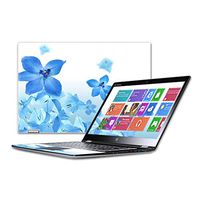 Mightyskins Skin Compatible with Lenovo Yoga 3 14" Wrap Cover Sticker Skins Blue Flowers