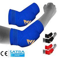 RDX MMA Elbow Support Brace Sleeve Pads Guard Bandage Elasticated Shield Protector