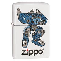 Custom Robot on Reg White Matte