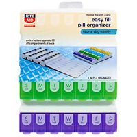 Rite Aid Home Health Care Easy Fill Pill Organizer - 1 ct