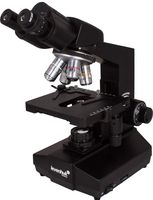 Levenhuk 850B Biological Binocular Microscope with Plan Achromatic Objectives, Moving Stage, Filters (Blue, Yellow, Green) and Wide Field Eyepieces