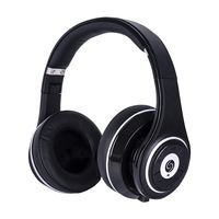 SNLSY Bluetooth Headphones Over Ear Hi-Fi Stereo Foldable Portable Control Wired/Wireless Headphone Built-in Mic Soft Earmuffs Black