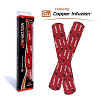 Genesis K-Motion Tape with Copper Infuzion- Red Pre-Cut Pack