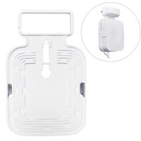 Holder for Samsung SmartThings Hub V2, Outlet Wall Mount Stand for Samsung SmartThings Smart Home Hub V2, White