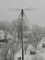 Harvest 25-1300 mhz Scanner/Ham/General Coverage Discone Antenna - N Connector