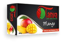 Tanya Herbal 100% Nicotine and Tobacco Free Shisha Hookah Flavors 250G Bag (Mango)