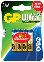 Alkaline Battery AAA 1.5 V Ultra+ 4-Blister