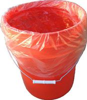 Bucket Liner - Disposable Pail Liner - 5 Gallon Bucket Bag - Brine Bag (25)