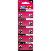 Tianqiu AG5 10Pc Alkaline Button Cell Watch Batteries