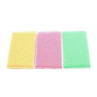 uxcell Sponge Mesh Household Kitchenware Cleaner Cleaning Tool 3pcs Tricolor