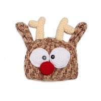 Matissa Newborn Baby Girl/Boy Crochet Knit Costume Photo Photography Prop Hats Outfits (Reindeer)