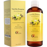 Vanilla Edible Massage Therapist Oil for Couples - All Natural Jojoba Sweet Almond & Coconut Oil for Skin Blend - Sensual Massage Body Oil for Skin So Soft - Dry Skin Moisturizer for Back Pain Relief