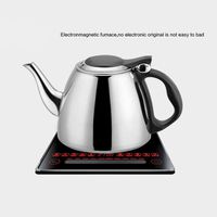  AIUSD Clearance , 1.2L Kitchen Rapid Heating Stainless Steel Flat Bottom Water Kettle