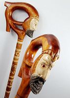 34 inch WIZARD Cane Walking Stick Wooden Handmade Men's Accessories