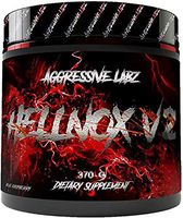 Aggressive Labz HELLNOX V2 - Extreme Strength Stimulant Pre Workout (Blue Raspberry)