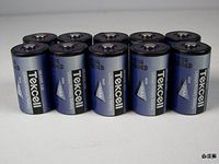 (10) 3.6V ADT Tekcell SB-AA02 14250 1/2AA LITHIUM BATTERIES