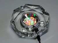 AC-GLASS 3D Laser Crystal Display Light Base AC Powered