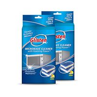 Glisten Microwave Cleaner With Foaming Power, Double Pack Lemon Scent