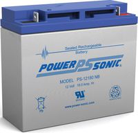 Powersonic 12V 18Ah UPS Battery Replaces Vision CP12180D, CP 12180D