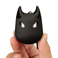 Mini Bluetooth Speaker Portable Wireless Bluetooth Speakers & Selfie Remote Control with Enhanced Bass, Built-in Mic, Rechargeable Little Demon Microphone for iPhone Android Smartphone