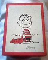 Peanuts Vintage 1960's Hallmark Linus Van PELT w Blanket Boxed Note Cards
