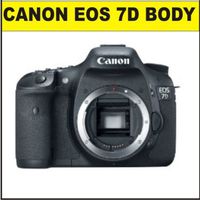 Canon EOS 7D 18 MP Body (Broken Kit Box) w/Supplied Manufacturer Accessories