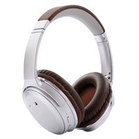 Over-Ear Headphones,White/Black QC65 Bluetooth Wireless Headphone Powerful Bass Headset Stereo Noise Reduction Earphone Headset FM Mic Head-Mounted Headset by Roisay (White)