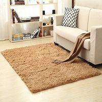 re2chiOngs Area Rug Warm Ultra Soft Living Room Area Rug Shaggy Nursery Floor Mat Carpet Home Decor Khaki 5080cm