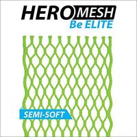 East Coast Dyes Lacrosse Semi-Soft HeroMesh Solid Color Neon Green HM-NnGrn-1P
