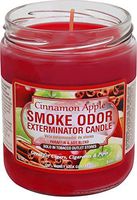 Smoke Odor Exterminator 13oz Jar Candle, Cinnamon Apple - Pack of 2