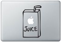 Apple Juice Box MacBook Pro Vinyl Decal Sticker (Available for 11, 13, 15, 17 inch and Air)