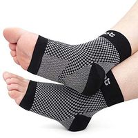 Dr. Foot's Compression Arch Support Sleeves Socks with Comfort Gel Pads for Men & Women, Relief for Plantar Fasciitis, Flat Feet, Foot and Heel Pain (S - Boys 1-4.5 | Girls' 2-5.5)