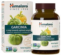 Himalaya Organic Garcinia, Equivalent to 2,312mg Garcinia Powder 60 Caplets for Weight Loss, 1 Month Supply